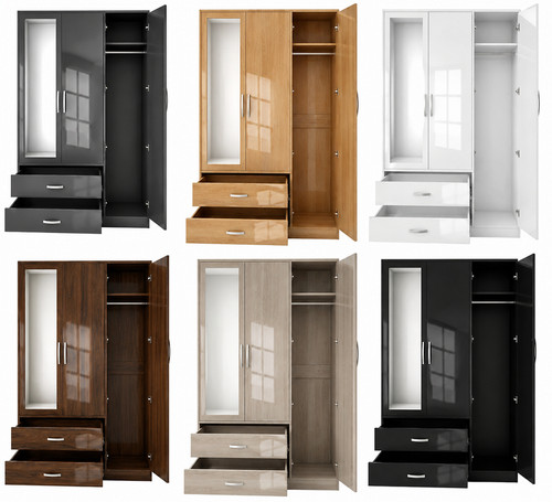 Door mirrored wardrobe - door,