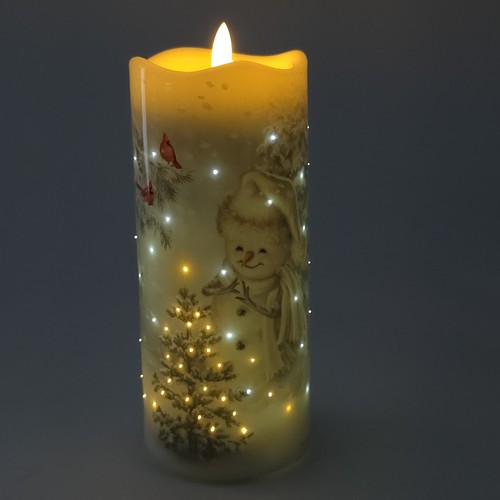 Silent night snowman - snowman, 7"