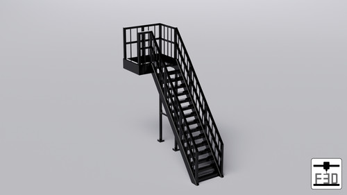 Portable office staircase - portable,
