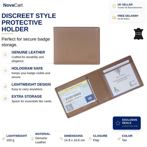 Disabled blue badge holder - holder,