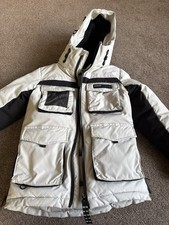 Ted Baker Boys' Coat 5-Year-Old Age 4 Years Pale Grey