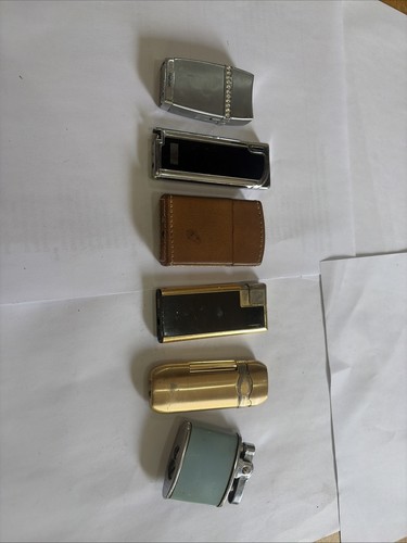 Vintage cigarette lighters - cigarette,