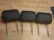2008 Mercedes ML 270 Rear Seat Headrest Head Rest Set of 3 Black OEM