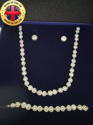 White crystal angel - white, jewelry