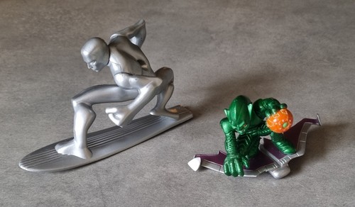 Silver surfer and - green, goblin