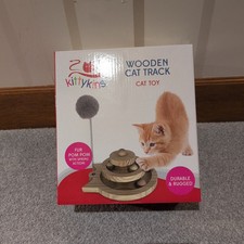 Wooden 2/3 Level Cat Toy Tower
