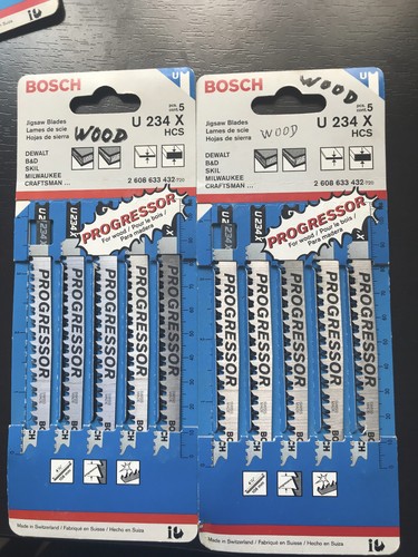 Bosch jigsaw blades u234 - blades, hcs