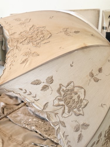 Antique edwardian white work - antique,