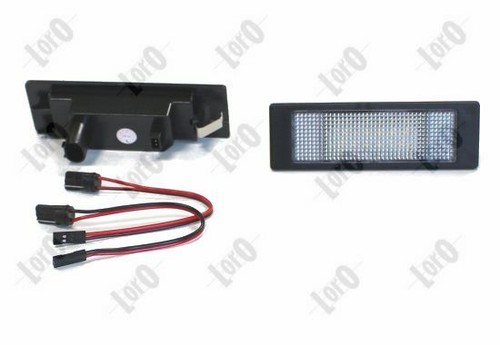 Licence plate light for bmw - plate,