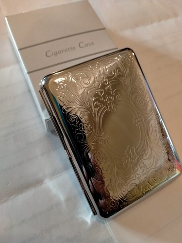 Cigarette case two sided - sided, in