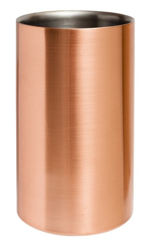 Wine bottle cooler copper - bottle,