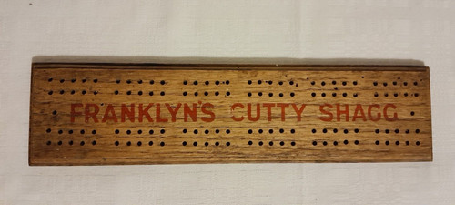 Vintage cribbage board - vintage,