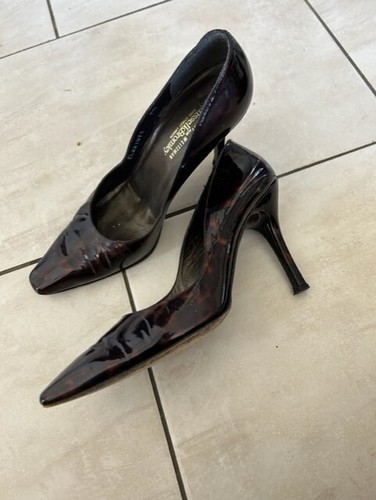 Russell bromley croc patent - russell&bromley,