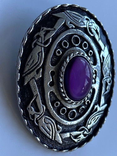 Crafts oval pewter - oval,