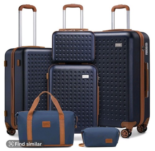 Luggage misslulu bags peice - luggage,
