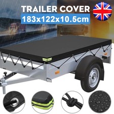 Black Trailer Cover With