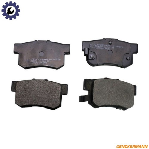 Brake pad set - set, disc