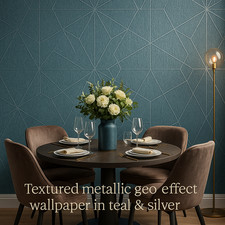 Textured Metallic Geo Effect