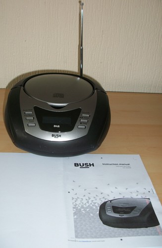 Bush boombox player - boombox,