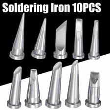 10Pcs Soldering Iron Tip Set