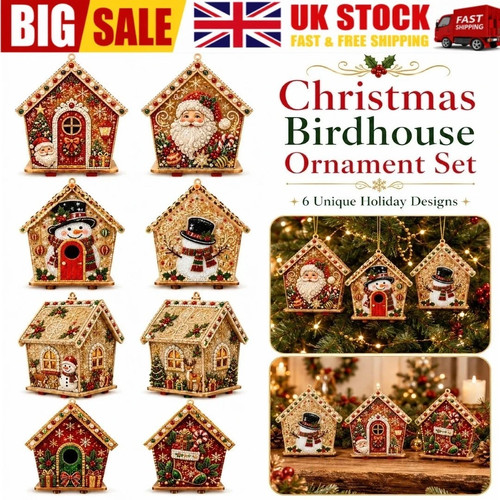 Wooden house christmas - 3d,