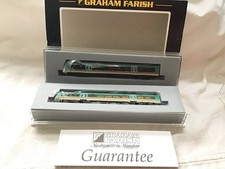 GRAHAM FARISH 371-425 N GAUGE 170/1 TURBOSTAR 2 CAR DMU MIDLAND MAINLINE - BOXED