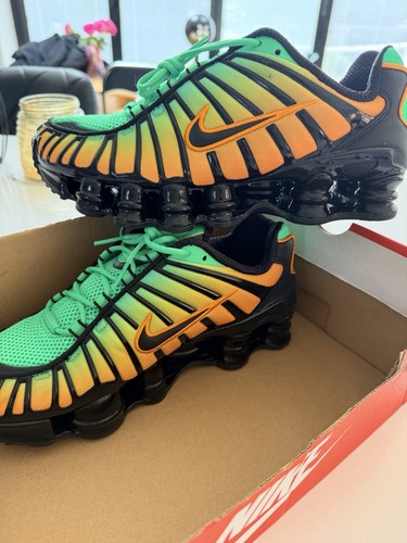 Nike shox green - shox, shock/black