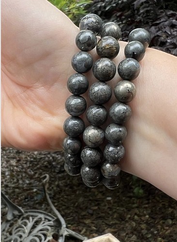 Pyrite crystal bracelet - pyrite,