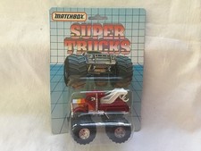 MATCHBOX SUPER TRUCKS - TOAD WRECK TRUCK  - ON CARD