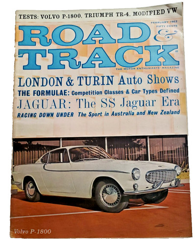 Vintage road track magazine - vintage, &