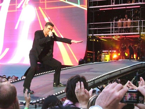 George michael concert - george,