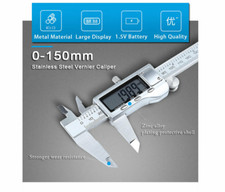 LED Digital Caliper Vernier 6"