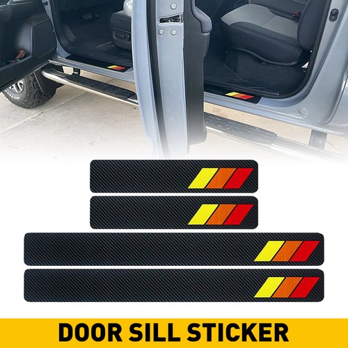 Carbon fiber car door sill - fiber,