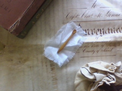 Hand crafted wooden spoon