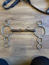 5 inch Dutch gag bit sweet