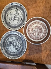 3 Bjorn Wiinblad Ceramic Plates - Nymolle Denmark - Super Condition