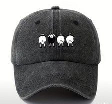 Washed Distressed Baseball Cap