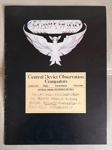 Hawkwind sonic attack - sonic, tour