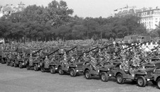 Army Hotchkiss M201 jeeps