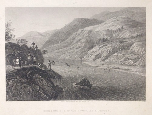 Antique steel engraving print - antique,