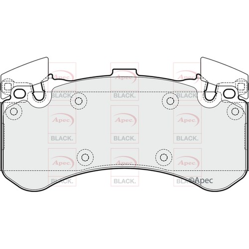 Brake pads set - set, for