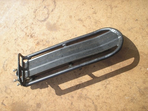 Black alloy seat - , post