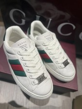 Mens GUCCI ACE sneakers white