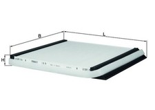 LA 8 KNECHT FILTER, INTERIOR