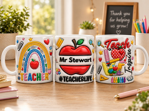 Personalised teacher mug - personalised, |