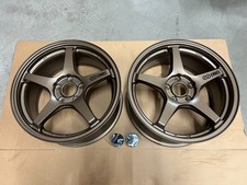 Pair of Enkei TS-5 Alloy Wheel 18x8 ET40 5x114.3 Bronze 72.6mm CB *UC* 1456