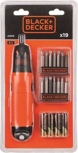 Black decker screwdriver - black,