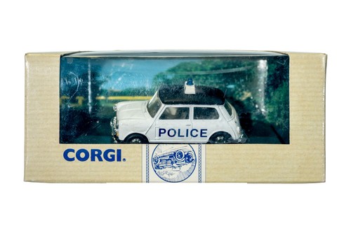 Corgi mini cooper police car - mini,