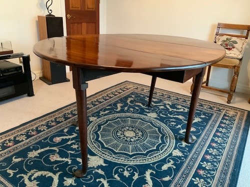 Antique drop leaf oval - leaf, dining