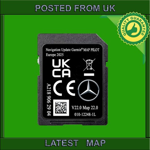 Mercedes 2025 map sat nav - map,